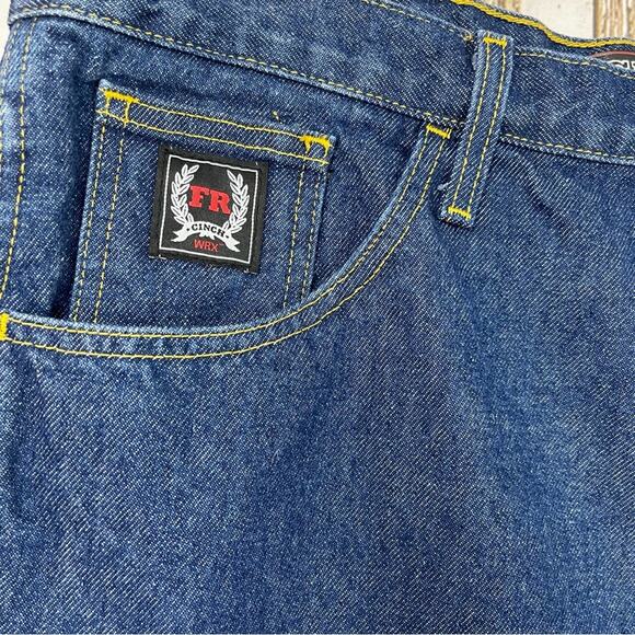 Cinch WRX Flame Resistant, Green Label Dark Wash Jeans. Size 42x30 New cond! - Picture 7 of 7
